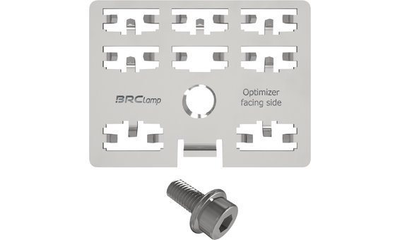 BRC BRClamp - Fissaggio dell'ottimizzatore