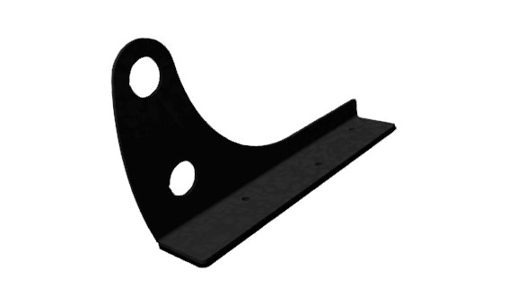 Arres Support pour pare-neige, y compris EPDM noir anodisé

     

      - uniquement disponible en multiples de 3