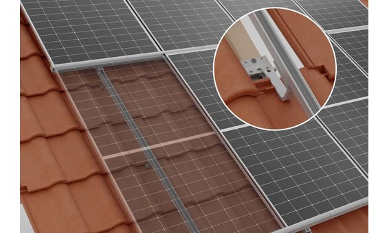 K2 Toit en tuiles InsertionRail
