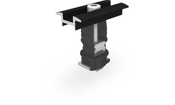 K2 Bride d’extrémité universelle K2 Clamp 25-40 mm, anodisée noire