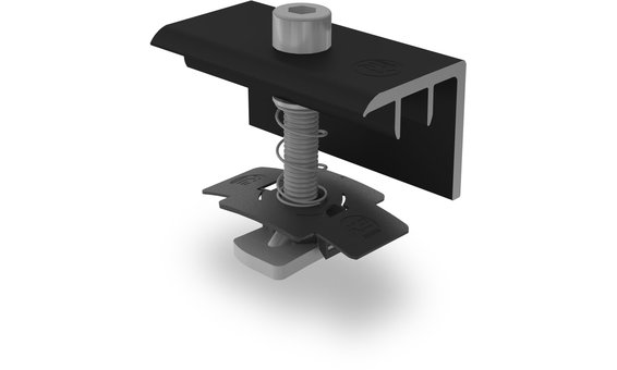 K2 Kit de brides d’extrémité 30 mm, anodisées noires