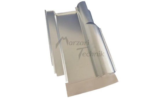 Marzari Pannello metallico per tetto tipo Grande 280 zincata
