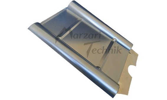 Marzari Pannello del tetto metallico tipo Beton Big galvanizzato