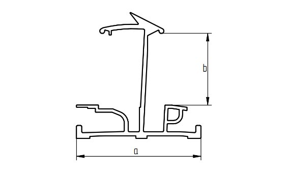 novotegra Einlegeschiene sw