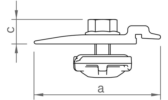 novotegra Kreuzschienenverbinder