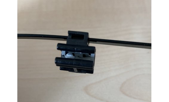 novotegra Attache-câbles 90° à la barre profilée 1-3mm (VPE500)