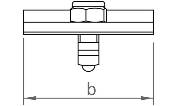 novotegra Kreuzschienenverbinder