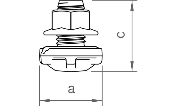 novotegra Kreuzschienenverbinder