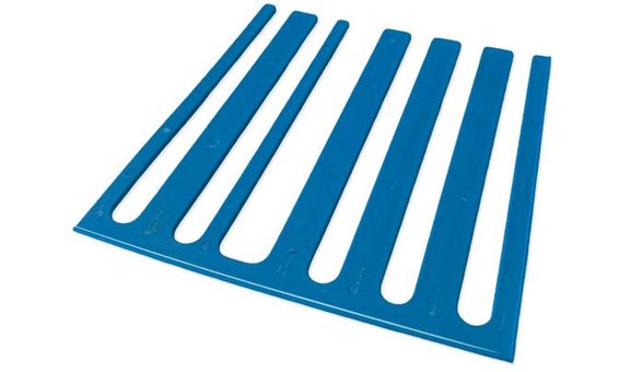 novotegra Unterlegplatte Dachhaken ZD 30 N35 blau, 2mm