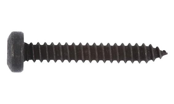 Blechschraube Linsenkopf schwarz 4,8x13  AW 25
