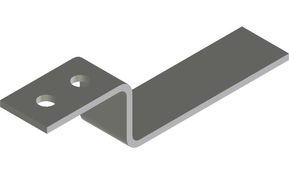 Solrif N Montagebügel oben - Standard, blank