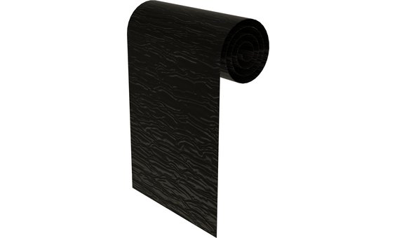 Solrif Abschlussschürze 300 mm, schwarz