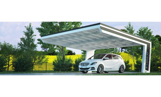 Solarglas BUMERANG SOLARCARPORT