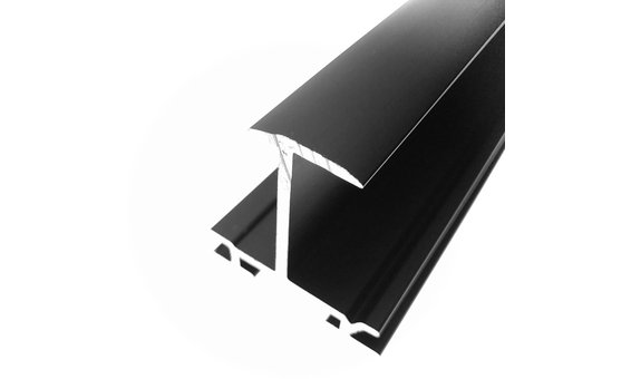 SolarStand Rail d'insertion horizontal noir 30mm