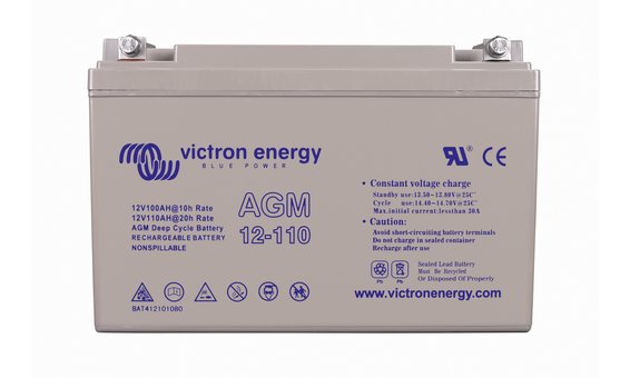 Victron 12V/110Ah AGM Deep Cycle Batt.