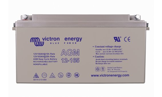 Victron 12V/165Ah AGM Deep Cycle Batt.