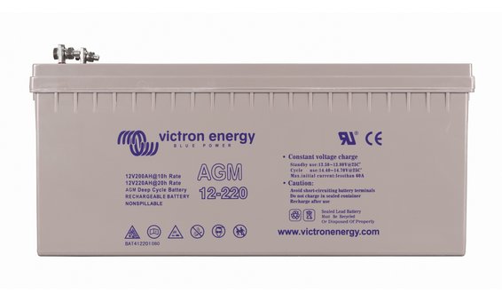 Victron 12V/220Ah AGM Deep Cycle Batt.