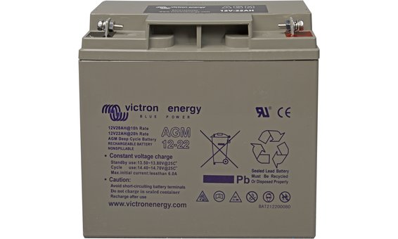 Victron 12V/22Ah AGM Deep Cycle Batt.