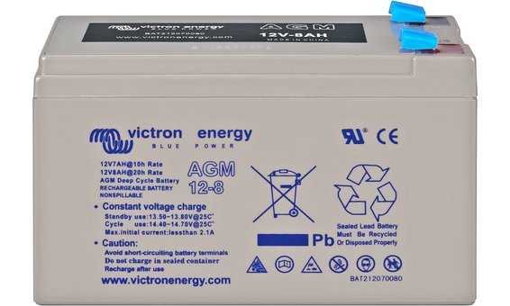 Victron 12V/8Ah AGM Deep Cycle Batt.