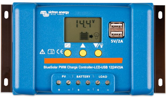 Victron BlueSolar PWM-LCD&USB 12/24V