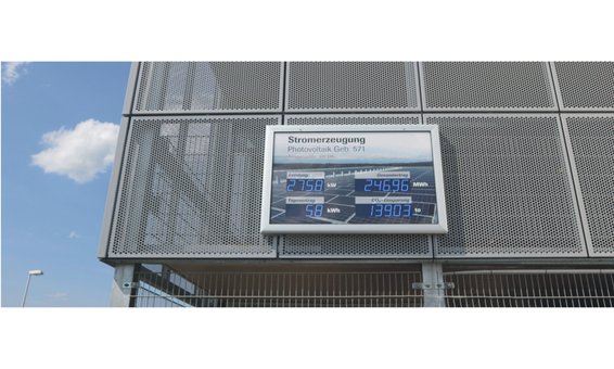 Schneider Schaukasten-Vitrine LED-DOT 100, Aussenb