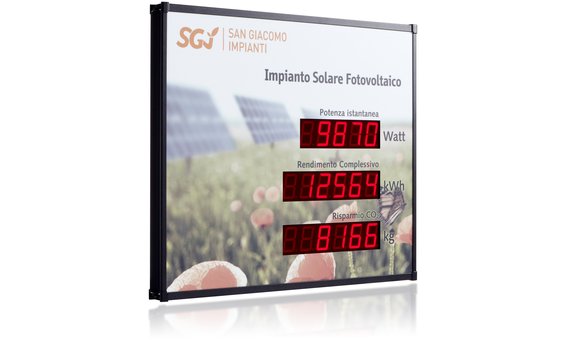 Grand écran d’affichage Schneider PV3-LED