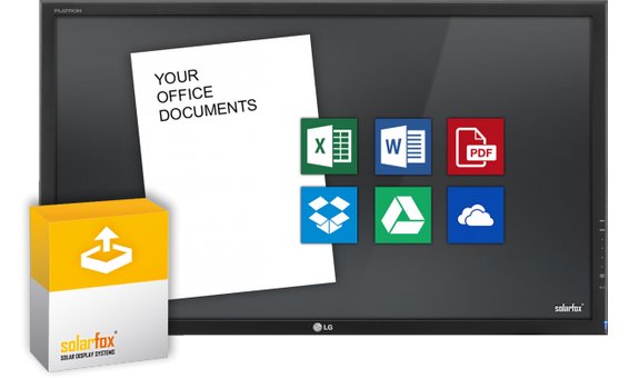 Solarfox Visionneur de documents pour module de diapositives (PDF, MS-Word, MS-Excel)