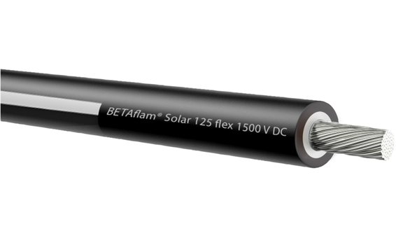 Studer Cables BETAflam Solar 125 flex 10 500 m noir/blanc
