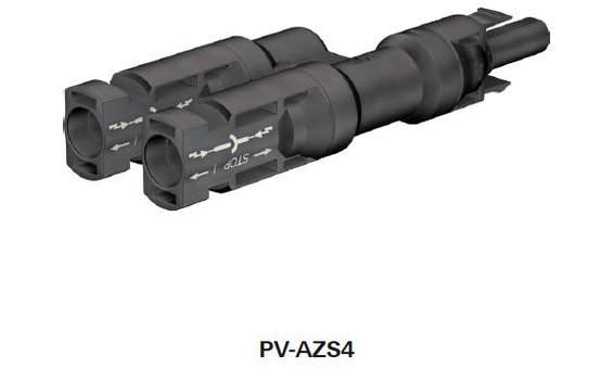 Stäubli Abzweigstecker PV-AZS4