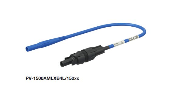 Stäubli Linea di misurazione adattatore PV-1500AMLXB4L