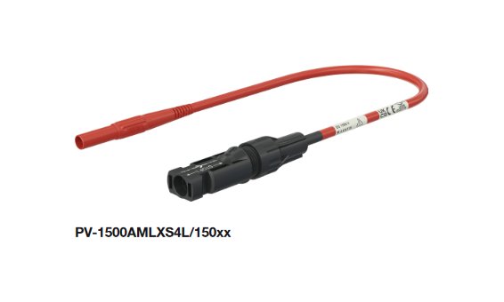 Stäubli Linea di misurazione adattatore PV-1500AMLXS4L