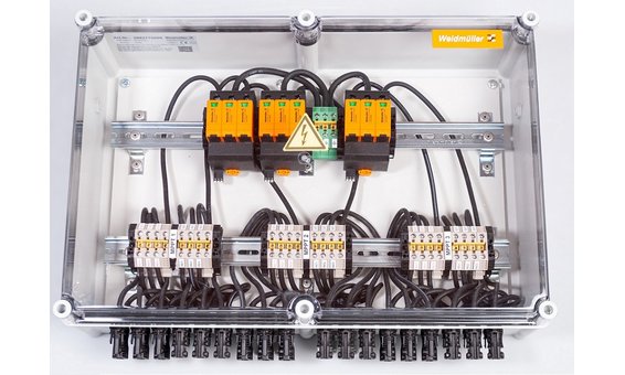 PVC DC 3IN/3OUTx3 3MPPT SPD1R EVO 1.1kV