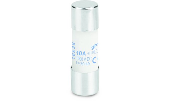 Fusible 10x38 10 A 1 000 VDC gPV