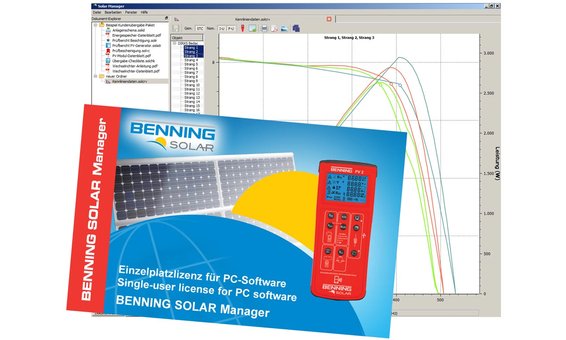 Benning PC-Software BENNING SOLAR Manager