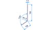 novotegra Lochblech 1500x120mm 125° sw