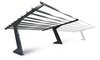 Solarglas Abri de voiture solaire alu/acier